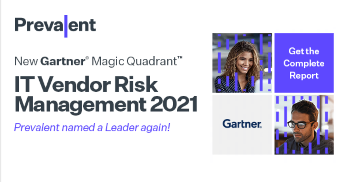 Gartner Magic Quadrant For IT Vendor Risk Management Prevalent